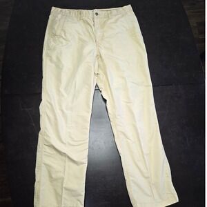 Mountain Khakis  Mens 35x32 Hiking Tan Khaki Straight Leg Pants